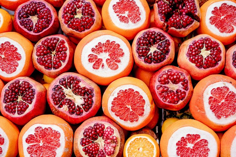 frutas cítricas: pomelo