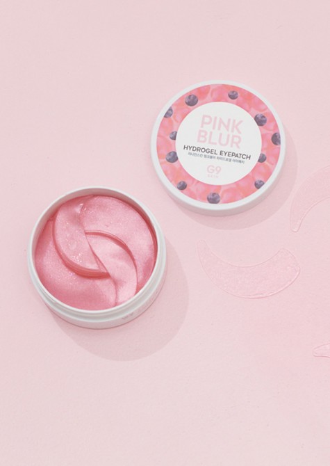 G9SKIN pink blur hydrogel eyepatch